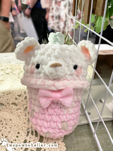pink polar bear boba!